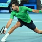 Novak Djokovic,38 ans,s’est qualifié pour sa 11ème finale de l’Open d’Australie .