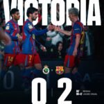 LE FC BARCELONE QUALIFIÉ POUR LES QUARTS DE FINALE EN COUPE DU ROI.